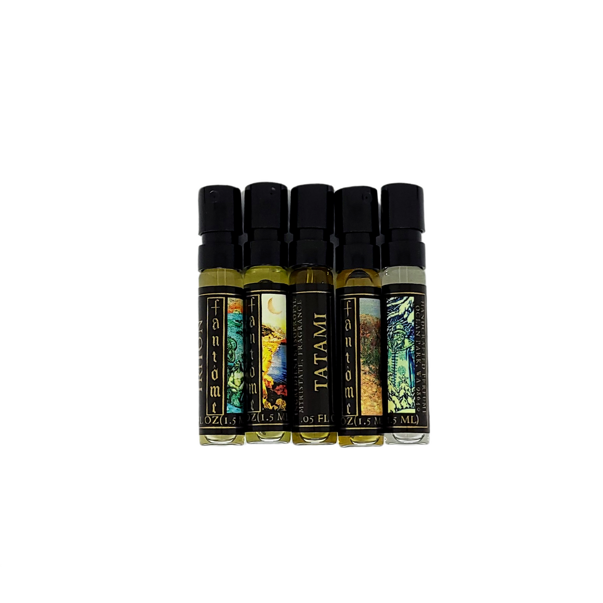 Sample Pack Extrait de Parfum - Choose 5 - Perfume Oil by Fantôme