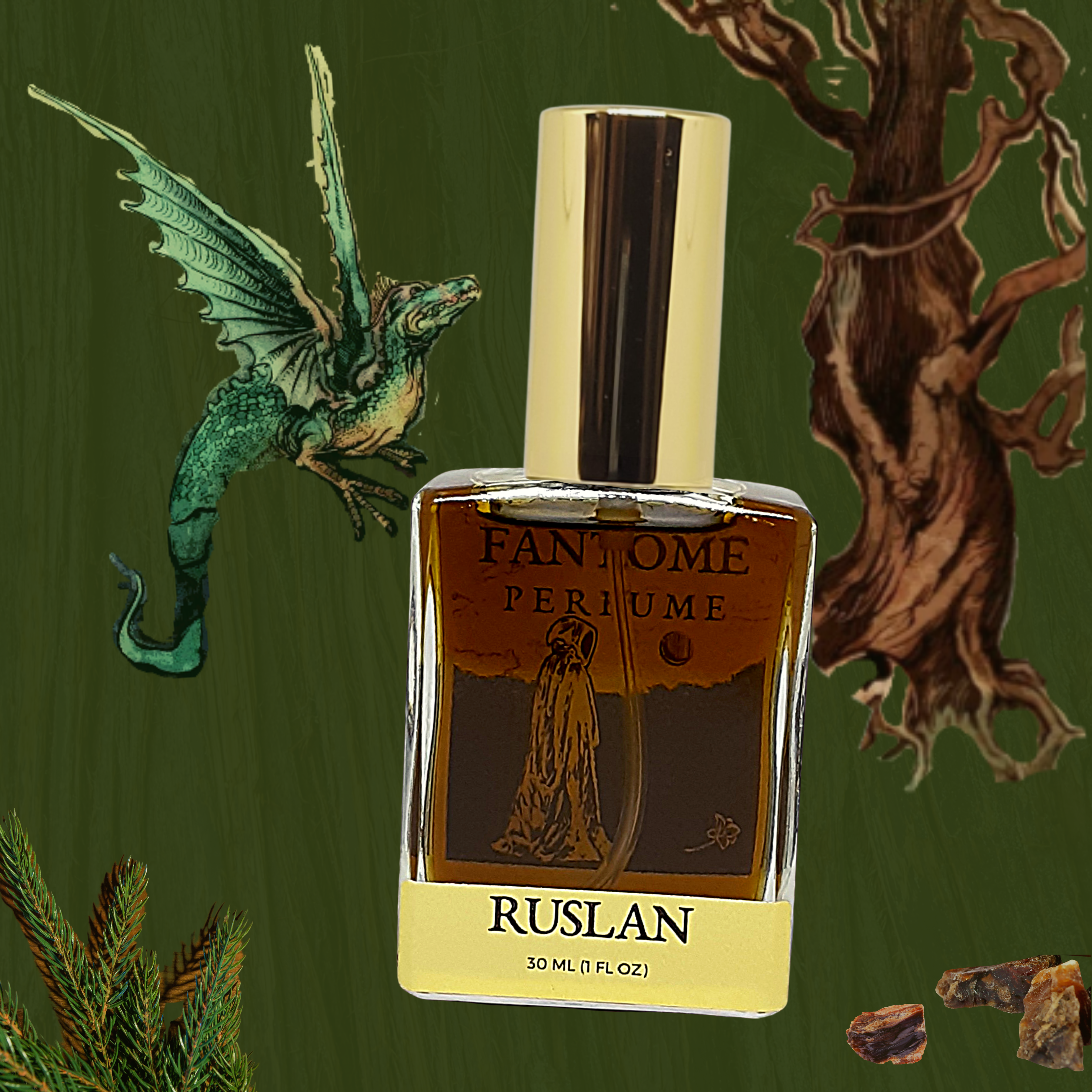 økse Forbandet Virksomhedsbeskrivelse Ruslan - Perfume Eau de Parfum by Fantôme