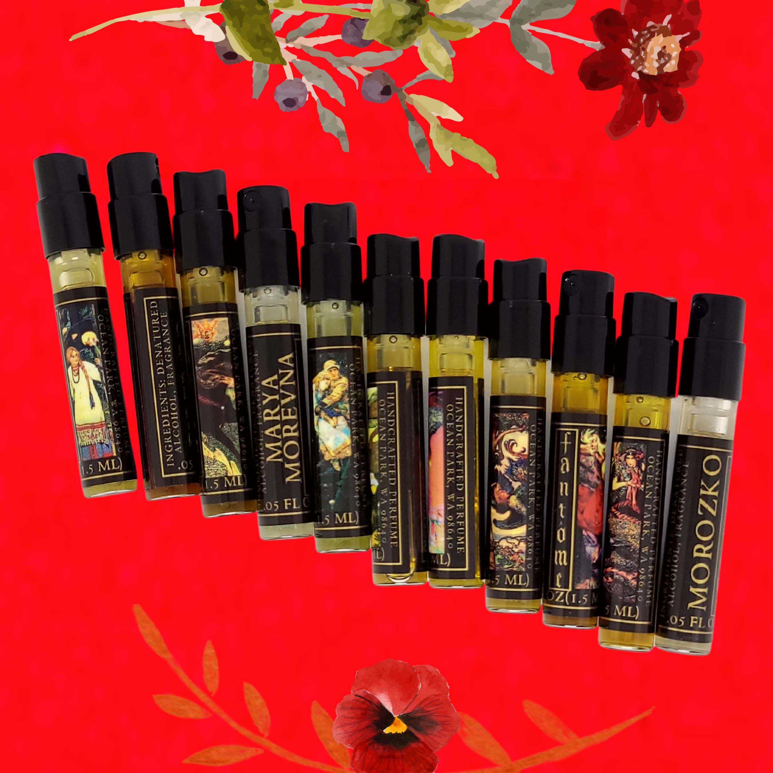 EDP Sample Pack - The Slavic Fairy Tale Collection (11 Scents) – Fantôme | Duft-Sets