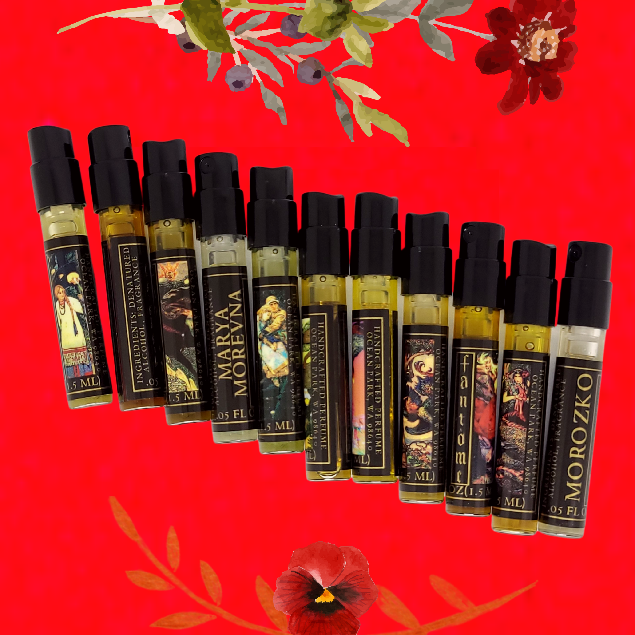 EDP Sample Pack - The Slavic Fairy Tale Collection (11 Scents)